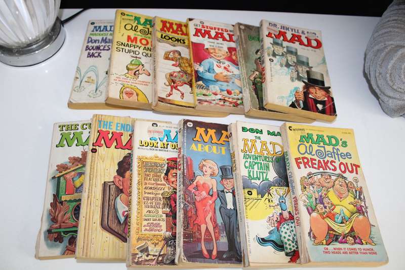 Mad 'magazine' books x 12 - R 200 the lot!!