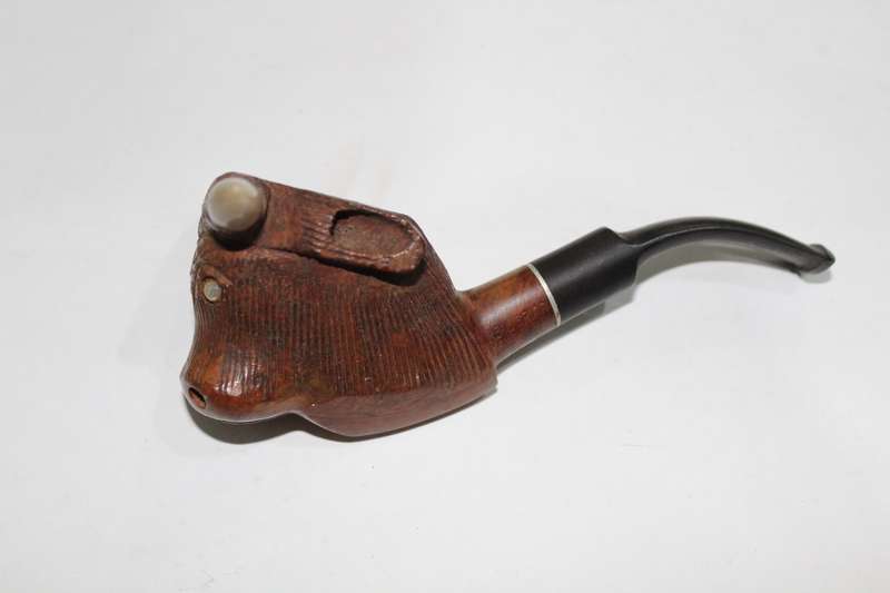 Pipe - very unusual! Hand carved