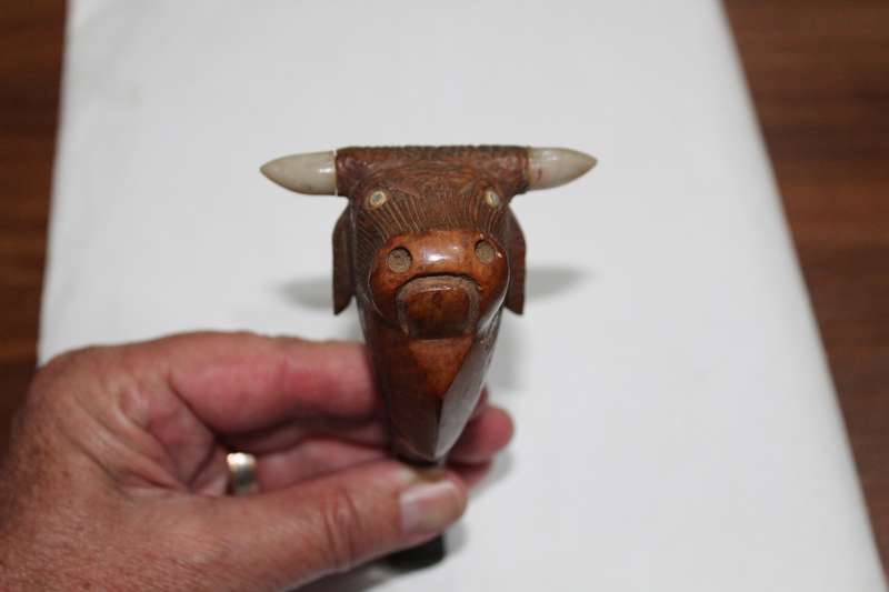 Pipe - very unusual! Hand carved