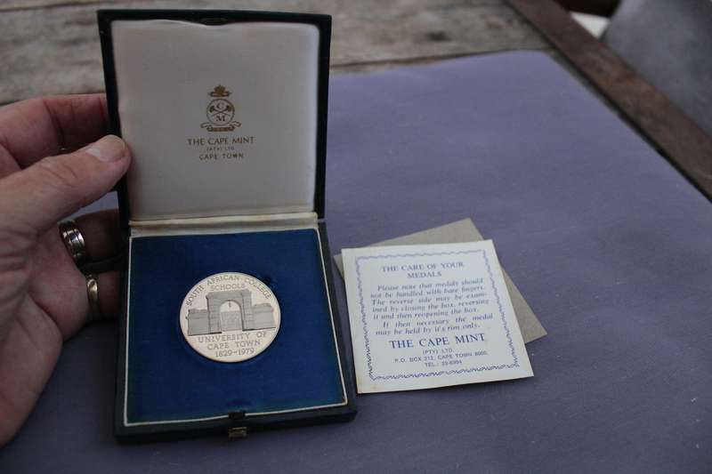 Sterling silver medallion - boxed