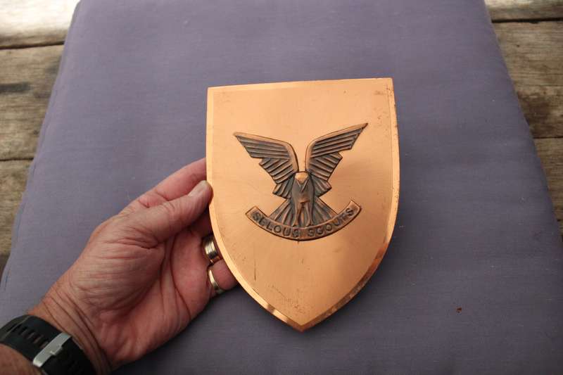 Selous Scout copper plaque