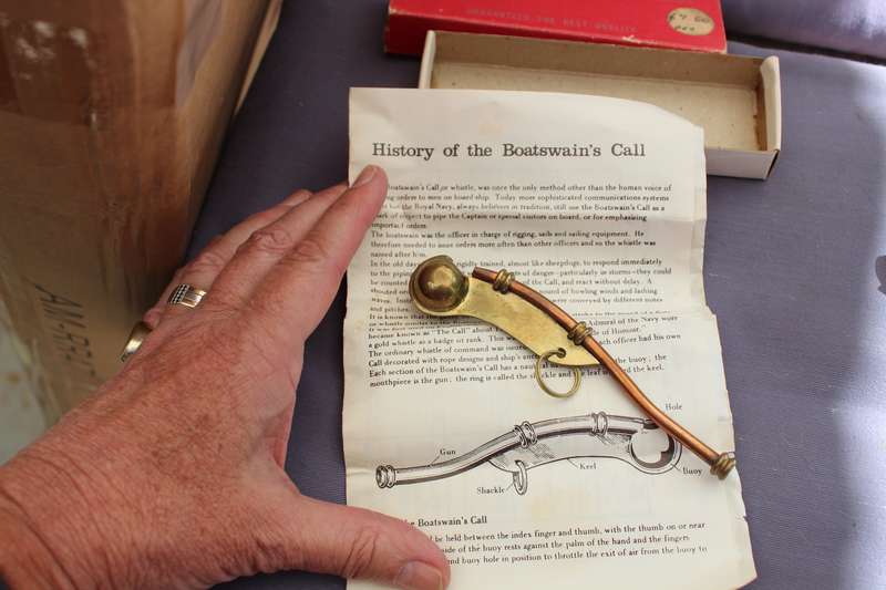 Bosun's Whistle - in the box