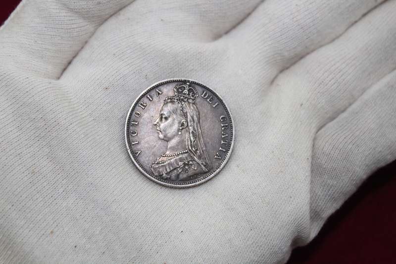 British half Crown 1887.....details below.....