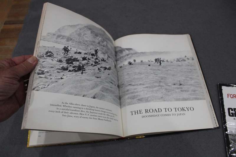 WW2 book and 'Forgotten Voices' book (first hand accounts of the war)