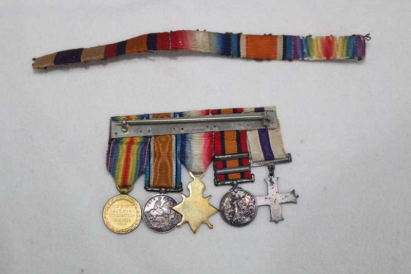 Military Cross / Boer War group (miniatures)