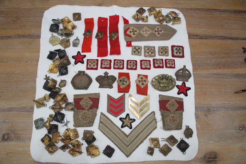 Rank badges mixed
