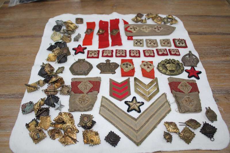 Rank badges mixed