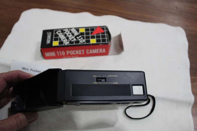 Vintage, in the box, mini 110 pocket camera!