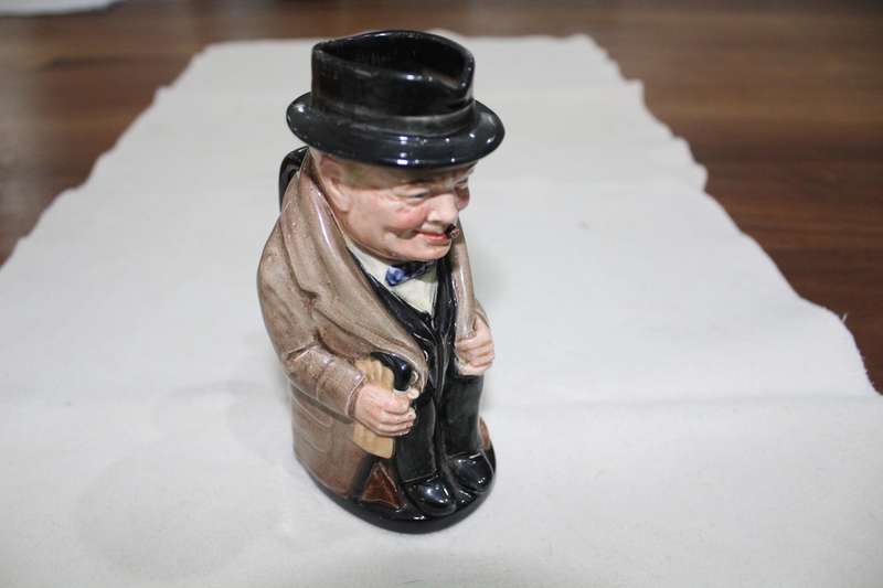 Royal Doulton "Churchill" toby jug.....the rare one!
