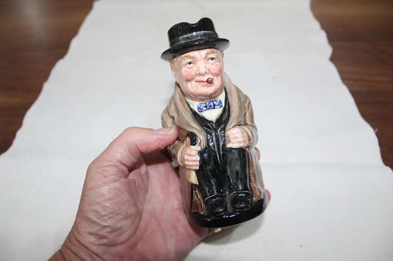 Royal Doulton "Churchill" toby jug.....the rare one!