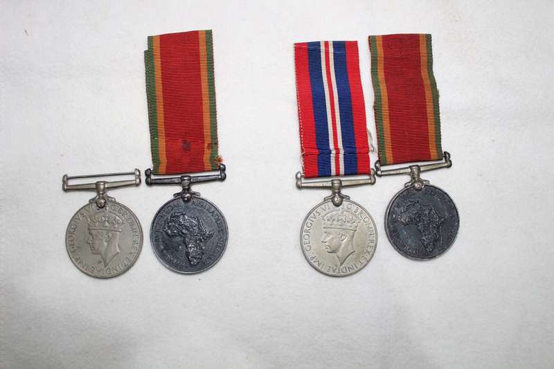 WW2 medals x 4.....two brothers!! Details below......