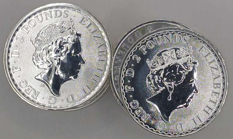 18x2023 1oz UNC coins BID PER COIN