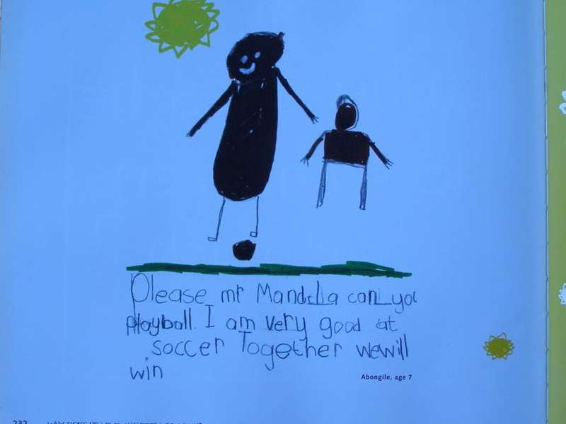BOOK - THE CHILDREN'S MANDELA - A tribute to Nelson Mandela from the Children of South Africa 2010