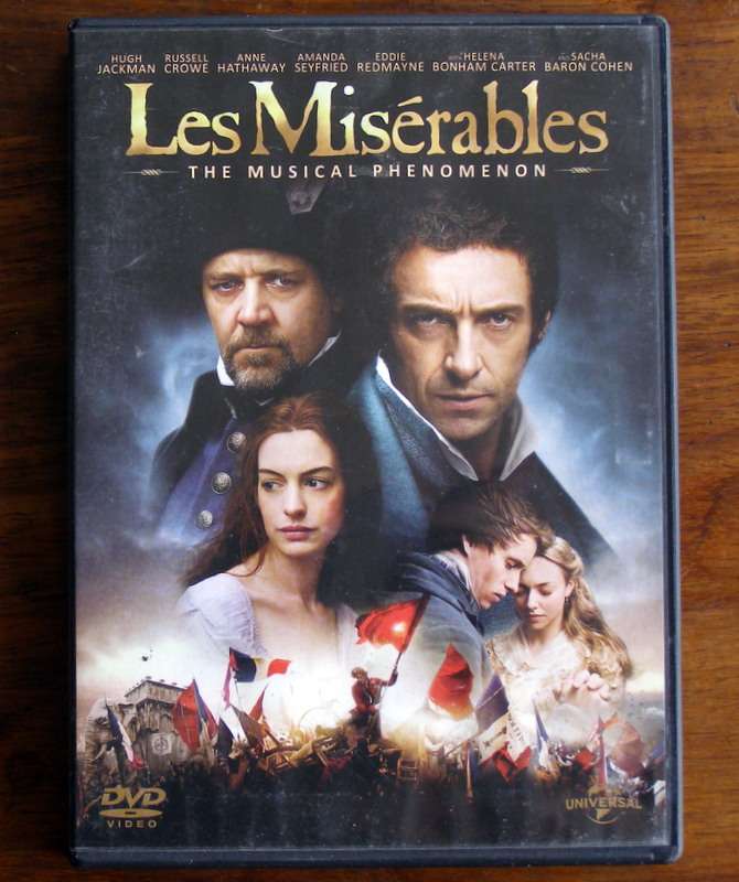 DVD - LES MISERABLES The Musical Phenomenon, Hugh Jackman/Russell Crowe/Anne Hathaway