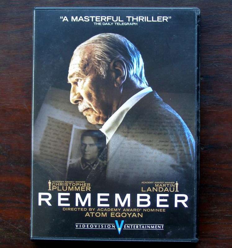 DVD MOVIE - REMEMBER with Christopher Plummer