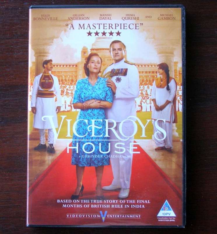 DVD MOVIE - VICEROY'S HOUSE with Hugh Bonneville