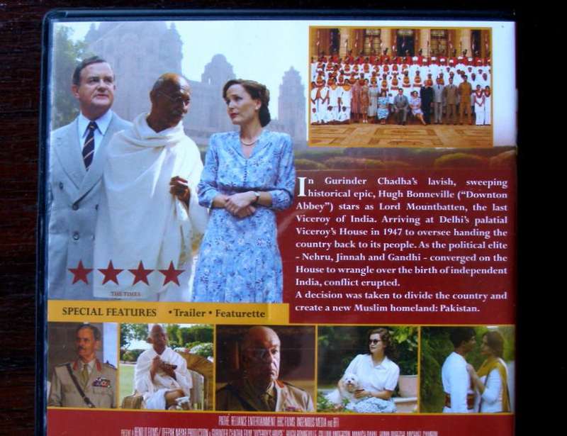 DVD MOVIE - VICEROY'S HOUSE with Hugh Bonneville