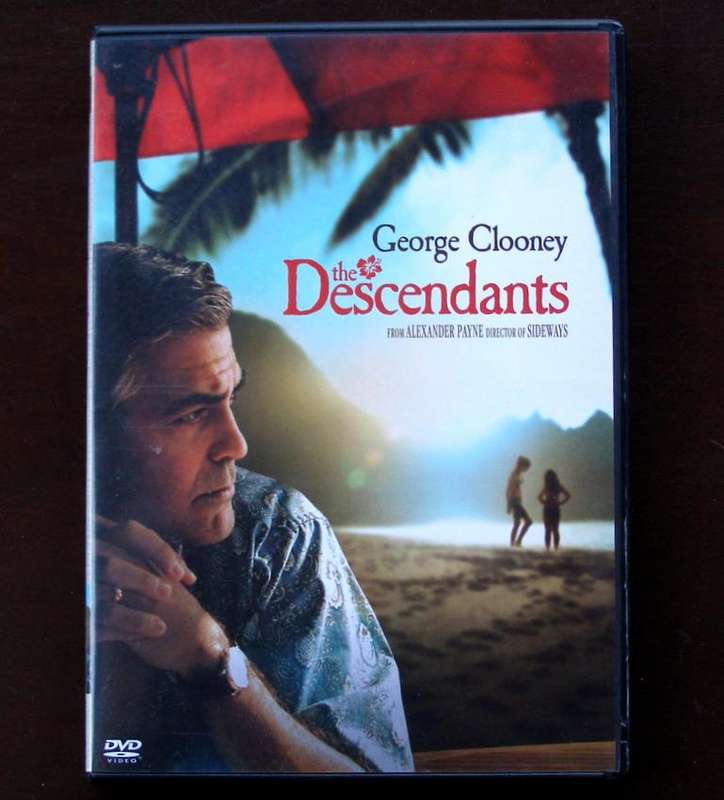 DVD MOVIE - THE DESCENDANTS with George Clooney