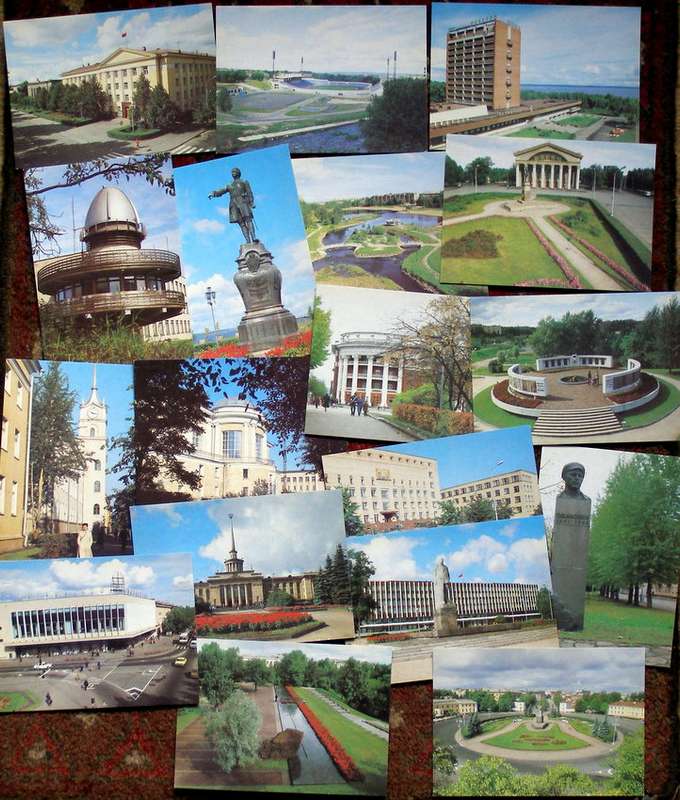 18 Russian POSTCARDS