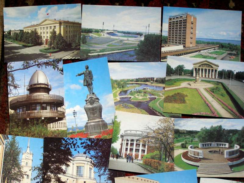18 Russian POSTCARDS