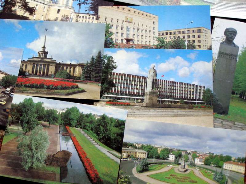 18 Russian POSTCARDS