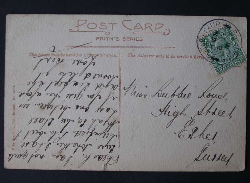 Frith's POSTCARD - Milford Surrey 1916