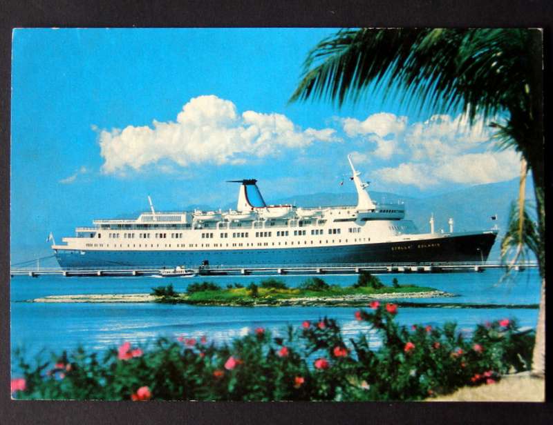 Maritime POSTCARD - M.S. Stella Solaris //Ships