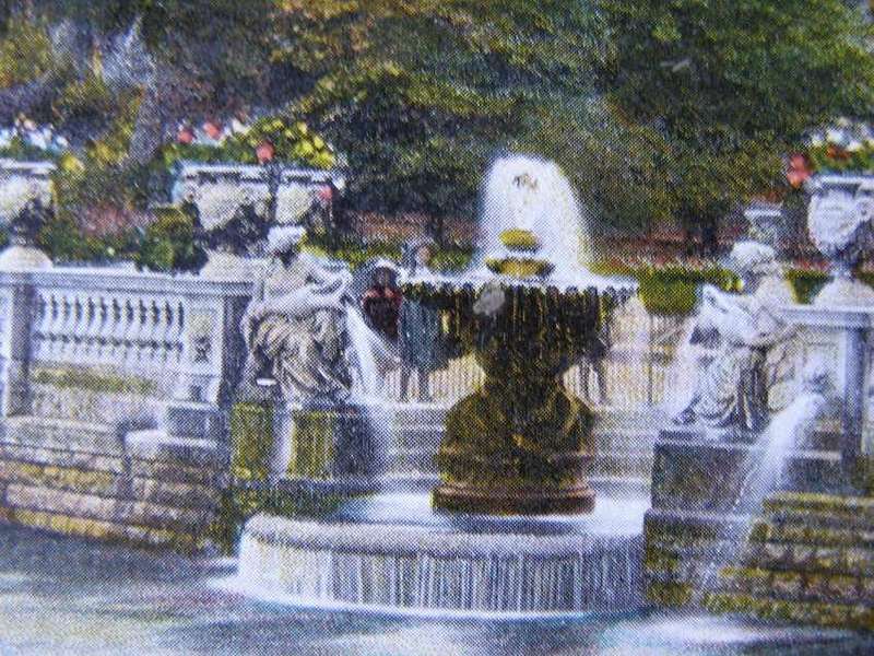 J.W.B. Commercial Series POSTCARD - In Kensington Gardens 1910