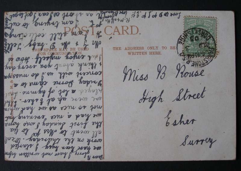 C.M.& Co. Ducal Series POSTCARD - Trafalgar Square, London 1905