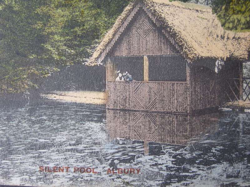 Lloyd Antique POSTCARD - Silent Pool, Albury