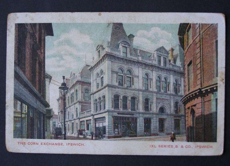 B & Co. IXL Series POSTCARD - The Corn Exchange, Ipswich