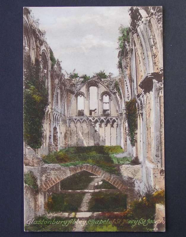 Frith's POSTCARD - Glastonbury Abbey, Chapel of St. Mary