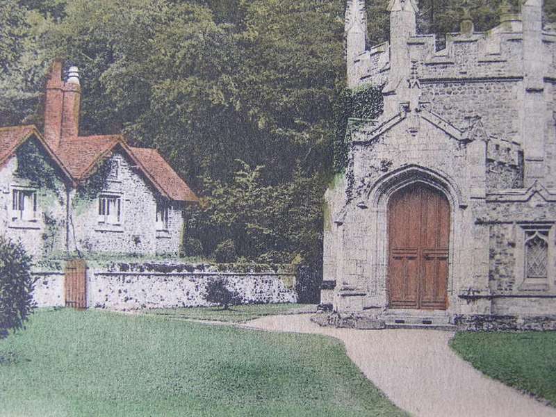 Antique British POSTCARD - Albury 1909