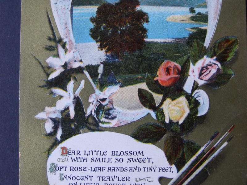 A. & G. Taylor Reality Series POSTCARD - Loving Birthday Greetings to my Darling Baby