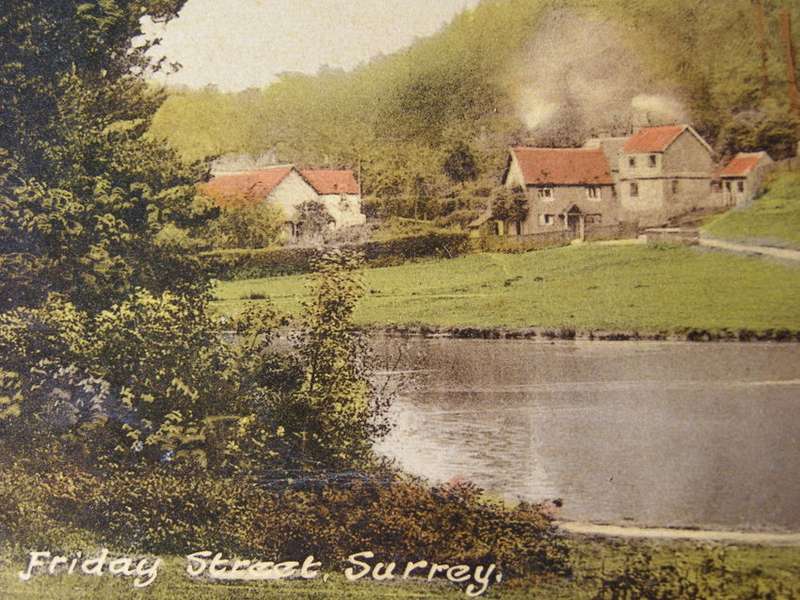 Frith's POSTCARD - Friday Street, Surrey