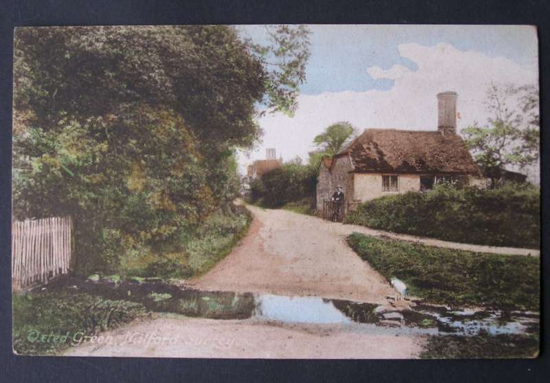 Frith's Series POSTCARD - Oxted Green, Milford, Surrey 1916