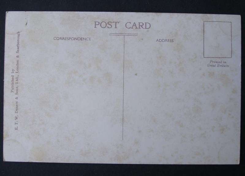 E.T.W. Dennis & Sons POSTCARD - Lynmouth Harbour from the Tors