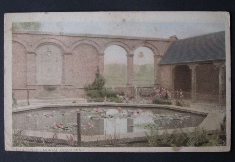 R.A. Series POSTCARD - Phillips Memorial, Godalming 1916