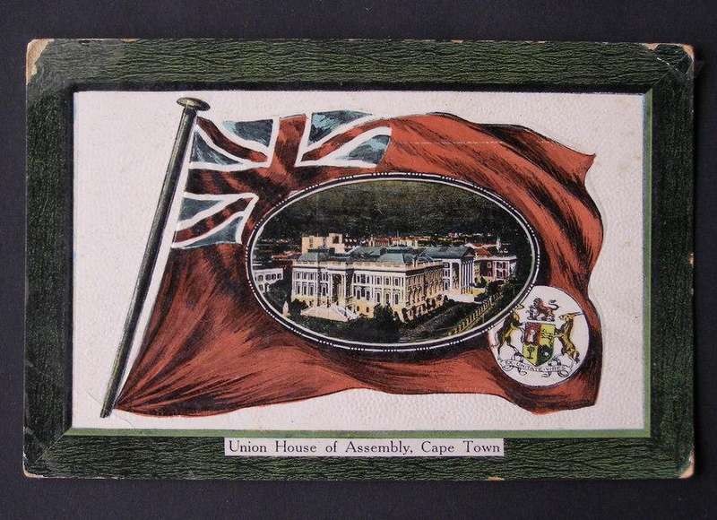 J.G.B. Spes Bona POSTCARD - Union House of Assembly, Cape Town