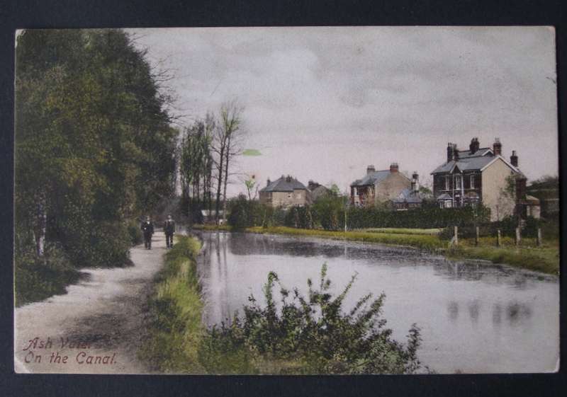 Frith's Series POSTCARD - Ash Vale, On the Canal 1907