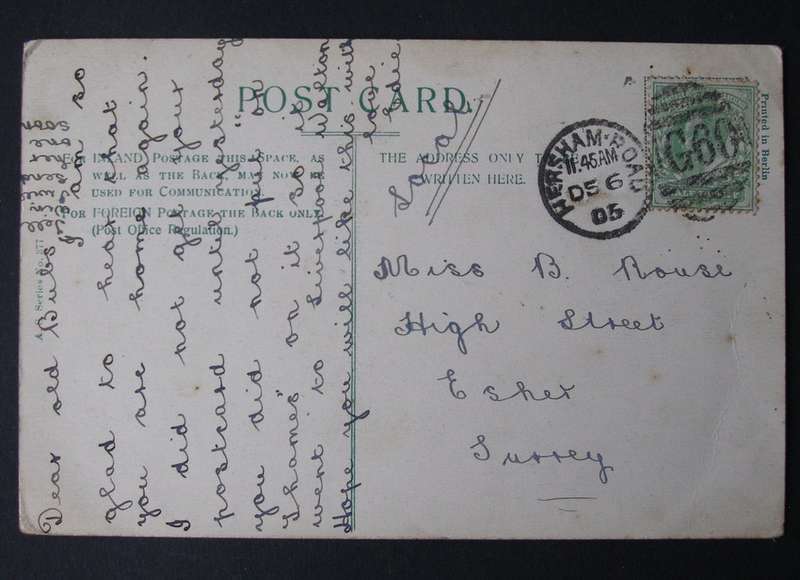A.S. Series POSTCARD - Wolsey's Tower, Esher 1905