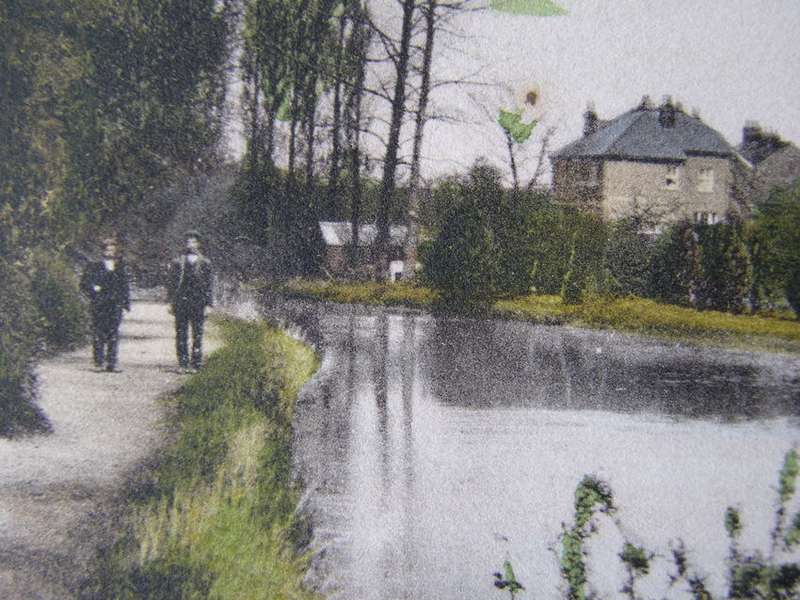 Frith's Series POSTCARD - Ash Vale, On the Canal 1907