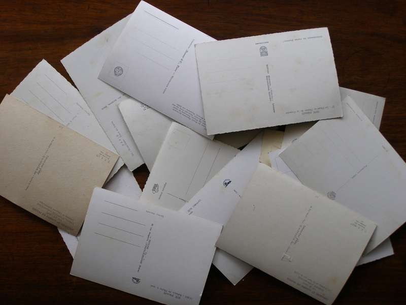 15 Assorted French POSTCARDS (largish size)