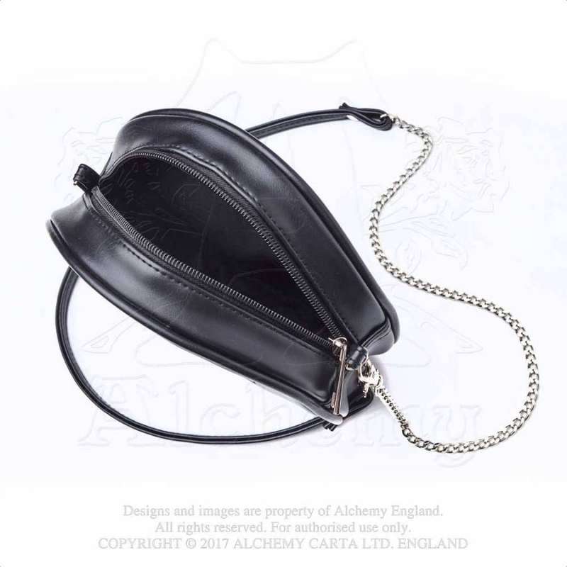 Alchemy Gothic GB1 Heart Skull bag 