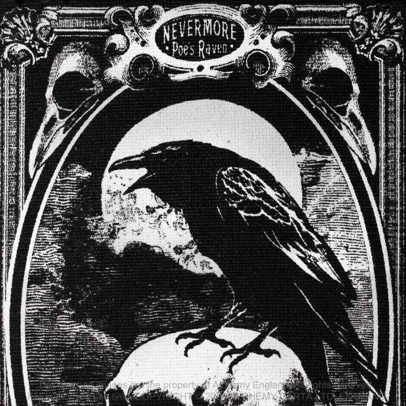 Alchemy Gothic RUG4 Poe's Raven rug