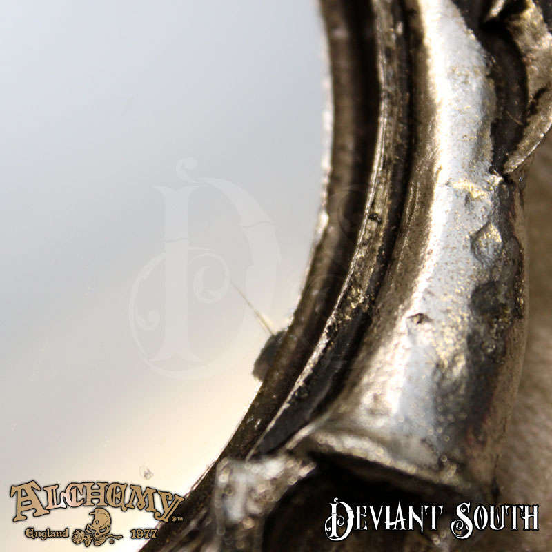 *SHOP SOILED * Alchemy Gothic V82 Bat Moon Hand Mirror