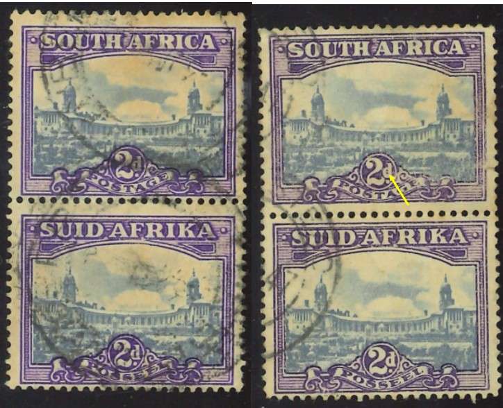 Union of SA - 2d Pictorial Vertical Pairs x 2 - With Variety