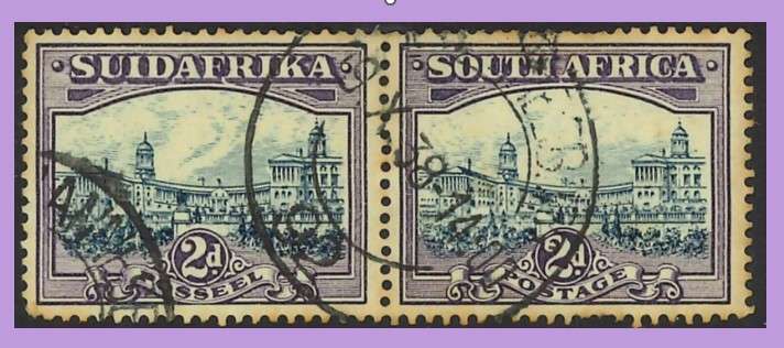 Union - 2d Pictorial Horizontal Pair - No Hyphen