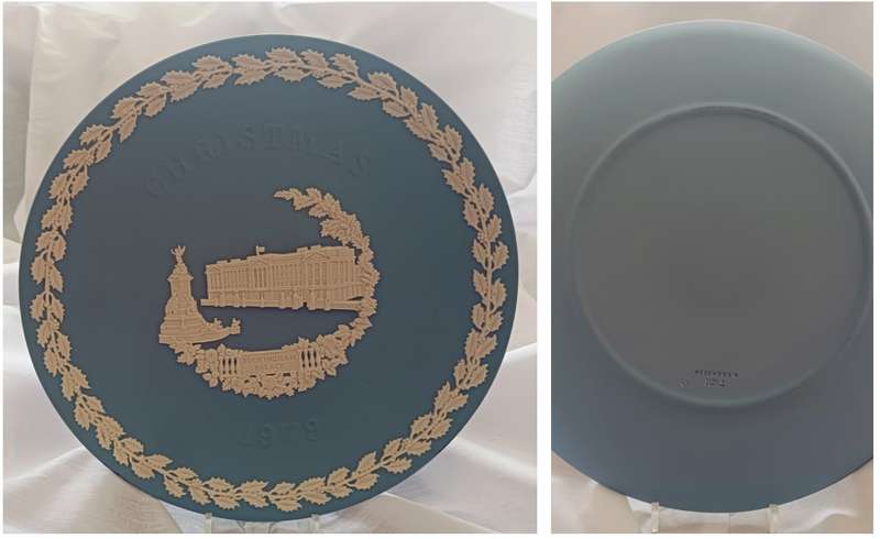 Limited Edition Wedgewood Buckingham Palace 1979 8" Christmas Plate - Make an Offer