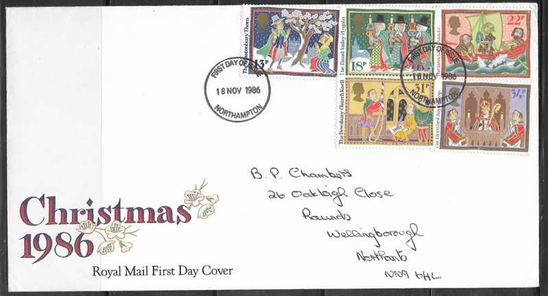Great Britain - Christmas 1984 - FDC